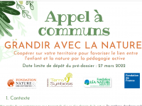 Appel à Communs - Grandir avec la nature